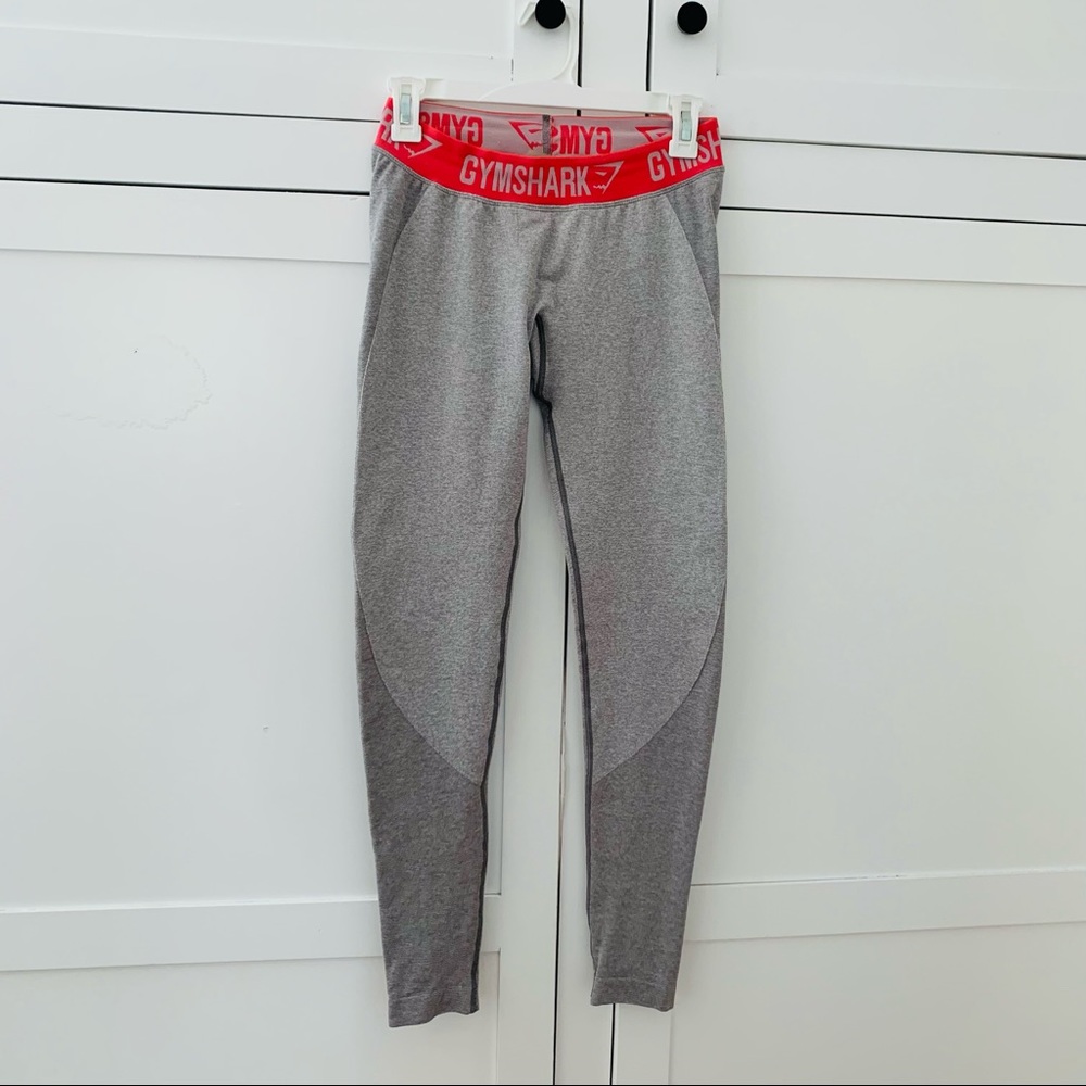 Gymshark Pink gray Leggings Size Medium